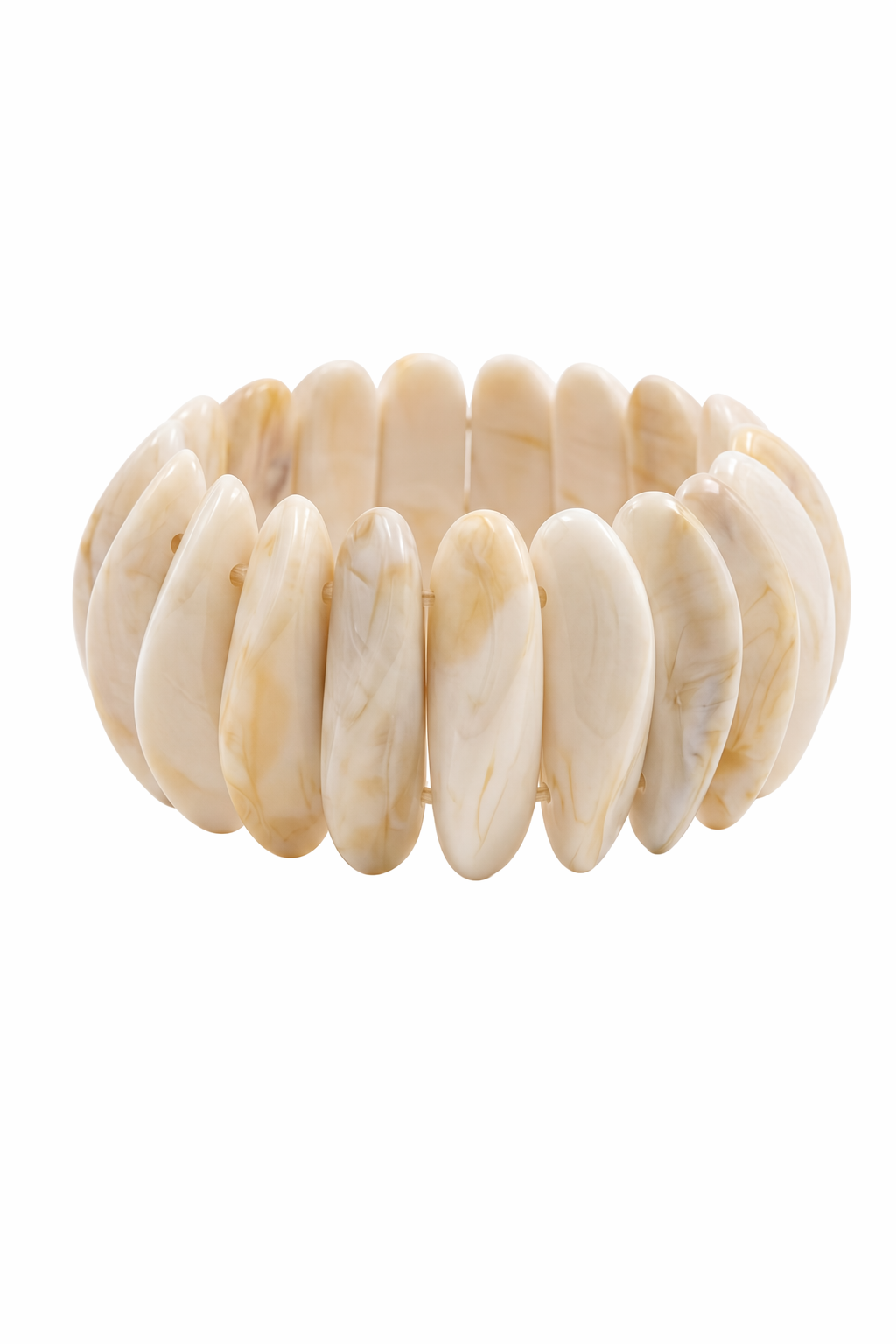 Bracelet Puka — Default Title — vue de face Soleria