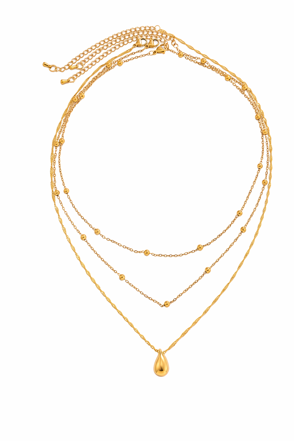 Collier Cascade — Default Title — vue de face Soleria