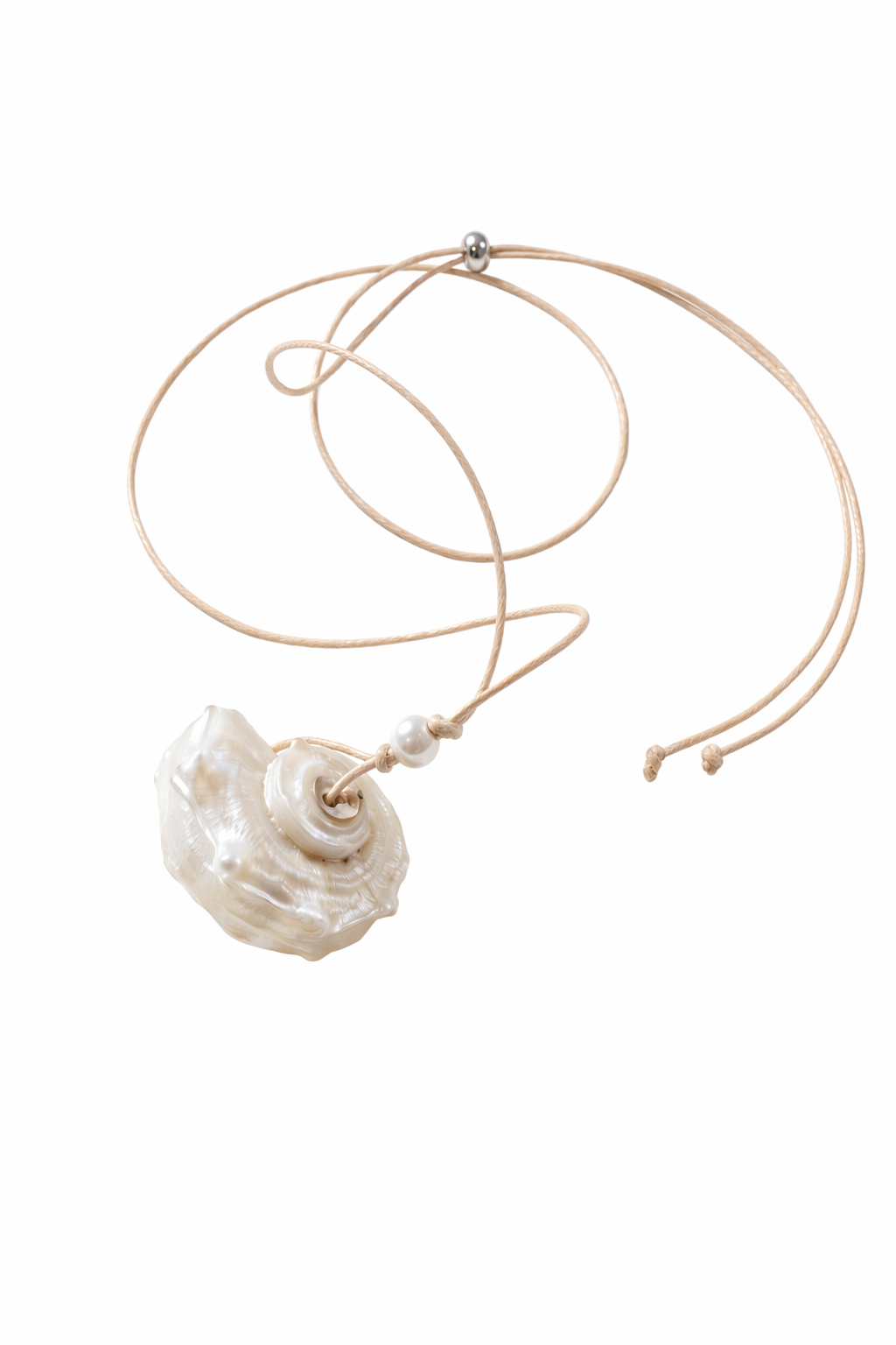 Collier Nacre Lagon — Default Title — vue de face Soleria