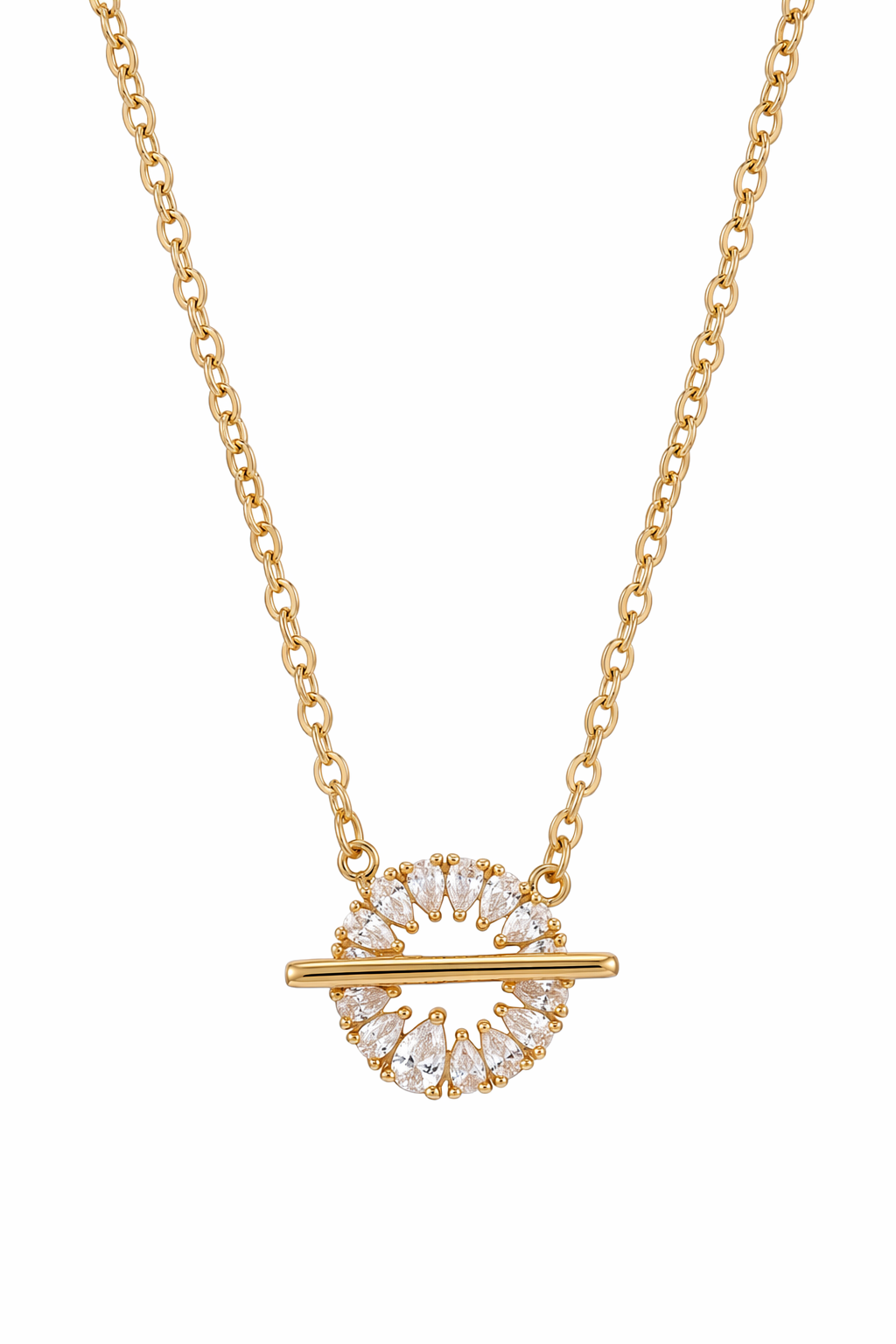 Collier Tournesol — Default Title — vue de face Soleria