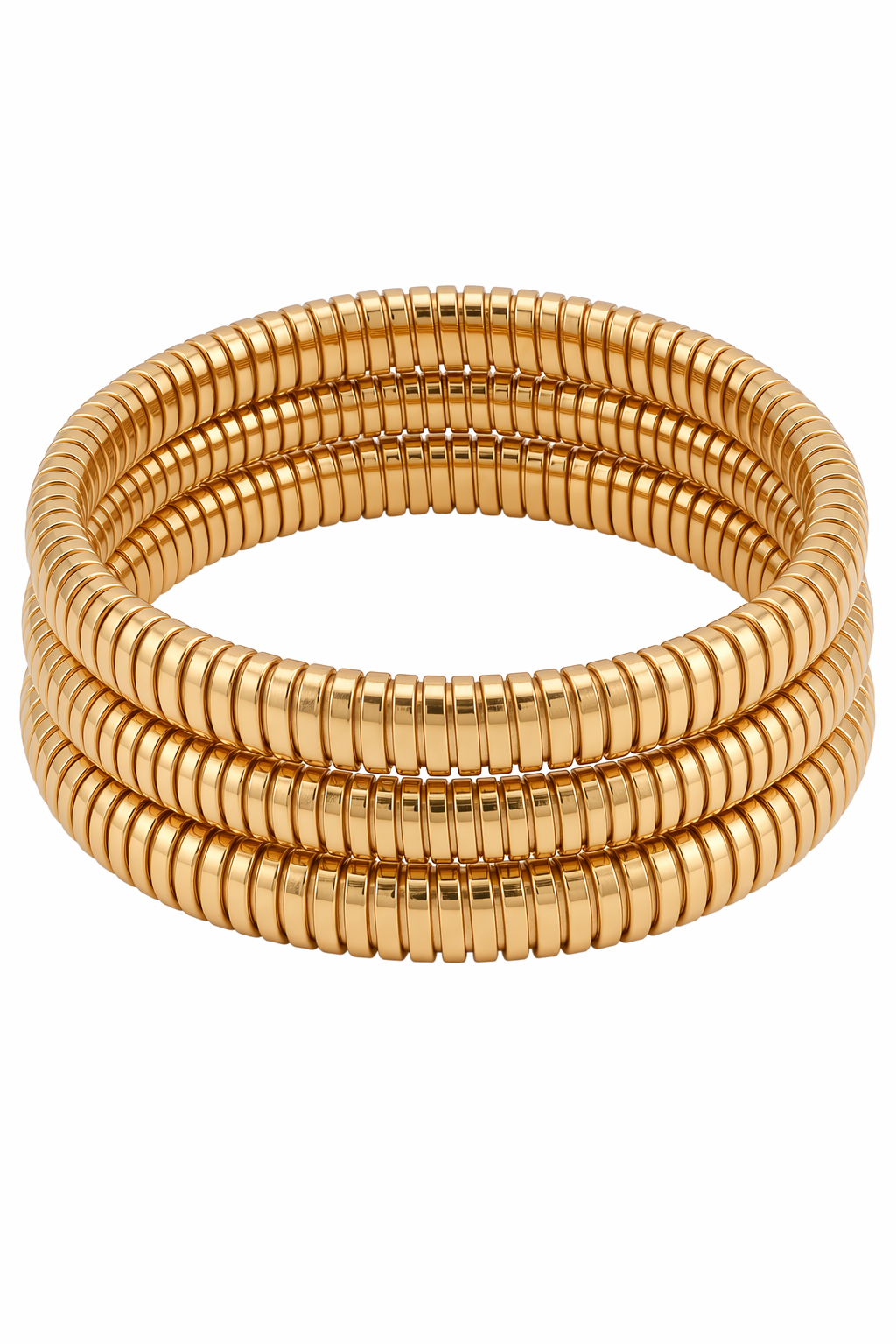 Jonc Spirale Solaire — Default Title — vue trois-quarts Soleria