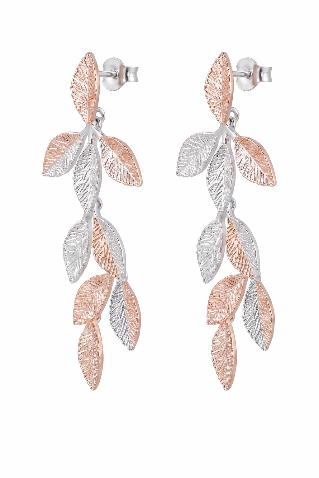 Boucles Feuillage — Default Title — vue trois-quarts Soleria