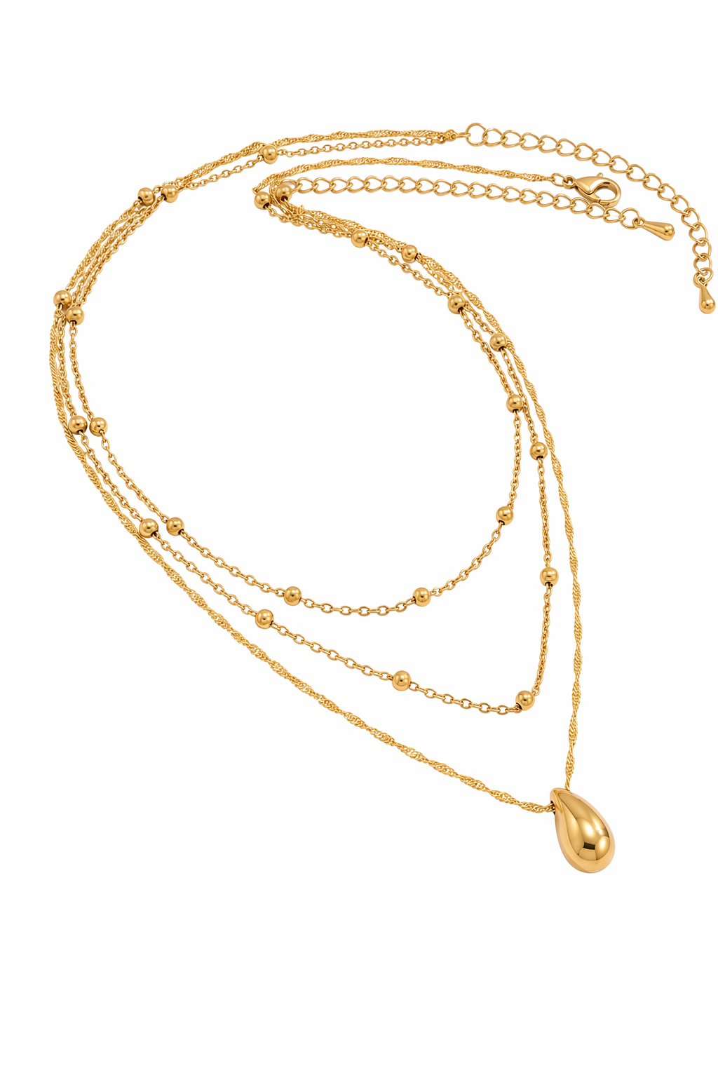 Collier Cascade — Default Title — vue trois-quarts Soleria