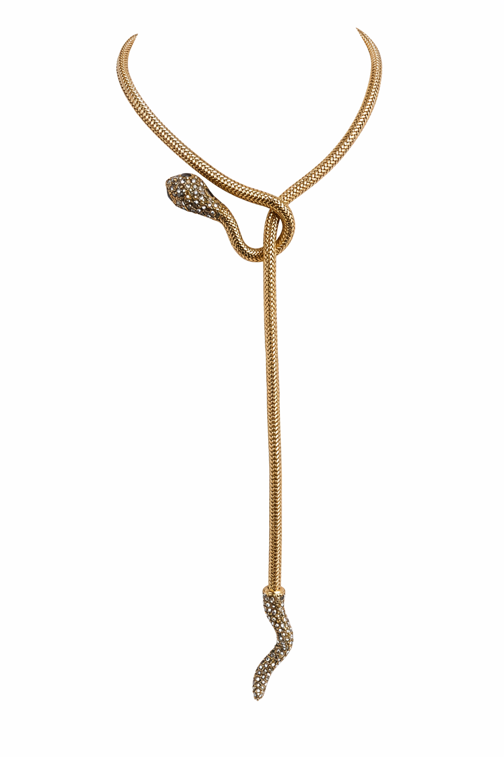 Collier Serpent — Default Title — vue trois-quarts Soleria