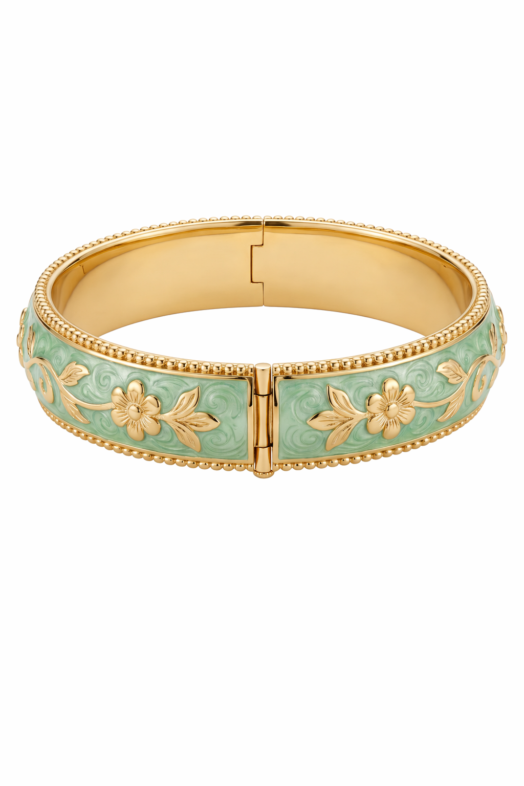 Bracelet Lagon — Default Title — vue trois-quarts Soleria