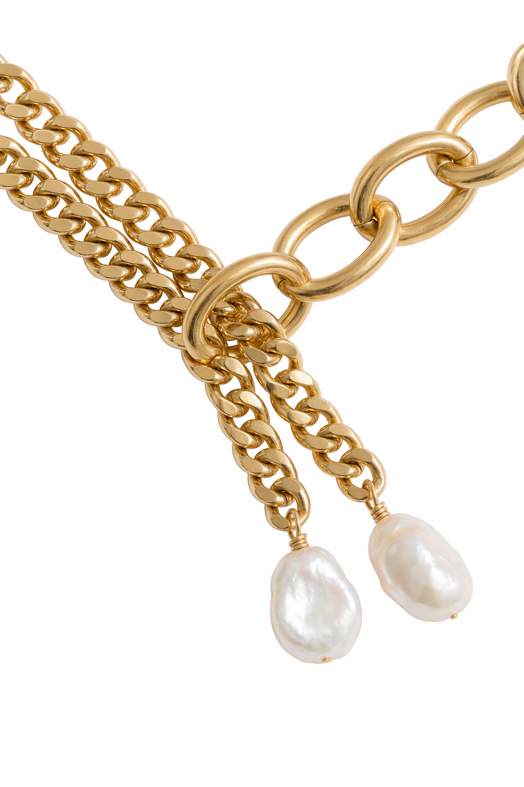 Collier Lariat Rosée — Default Title — macro Soleria